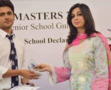 Ahmad Gulzar stands first at LGS debating competition Grammasters ’15