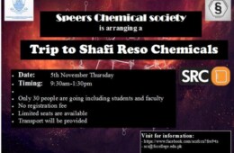 SCS Trip To Shafi Reso Chemicals