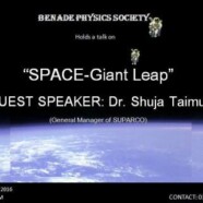 BPS to hold a talk on Space Giant Leap