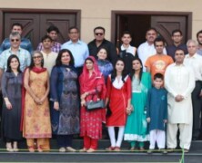 Rotaract Club members attend Eid Milan party