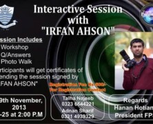 FPS to organize interactive session with Irfan Ahson