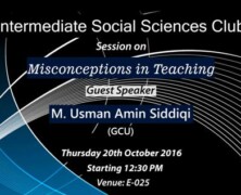 ISSC to hold a session on Misconceptions in Teaching