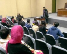 EES arranges preliminary session for LLF volunteers
