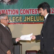 FCC student stands 3rd at Maj Muhammad Akram Shaheed (NH) Bilingual Declamation Competition