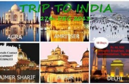 Register with FPS for trip to India
