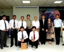 FCC students win team trophy at SUPARCO All Pakistan University Bilingual Declamation Contest