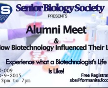 Biotechnology and Biology Alumni Meet