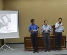 Tagore remembered by History Dept and ELS