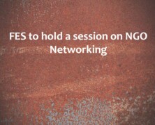 FES to hold a session on NGO Networking
