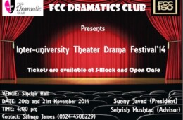 FDC presents  Inter University Theater Drama Festival 2014