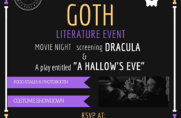 EES presents Goth Literature Event
