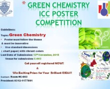 ICC to hold Green Chemistry Poster Competition
