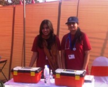 Emergency Services sets up first aid desk at Shaukat Khanum Hospital