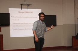 FMS holds lecture on String Theory