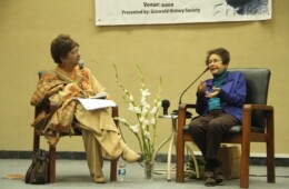 GHS hosts Ms Bapsi Sidhwa in conversation with Prof Ira Hasan