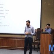 Muazzam Khan Lodhi gives introductory session on MUNS
