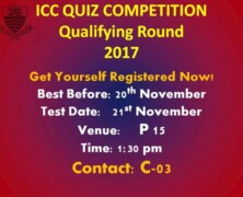 ICC holds Quiz Competition