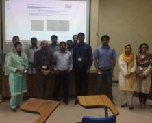 BPS holds a talk on Light structuring via Nanostructured Meta surfaces