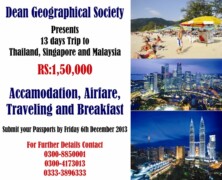 Dean Geography Society to take trip to Thailand, Singapore and Malaysia