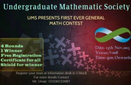 Register for UMS’ General Math Contest