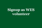 Signup as WES volunteer