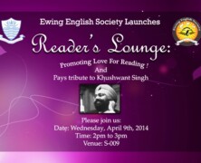 EEC to launch Reader’s Lounge and pay tribute to Khushwant Singh
