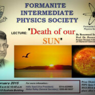 FIPS to hold lecture on the Death of our Sun