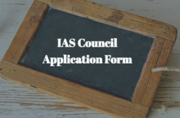 IAS Council Application Form