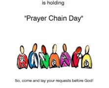CLP to Hold Prayer Chain Day