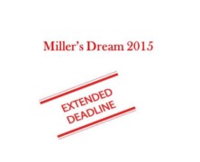 Extension in submission date for papers in Millers Dream 2015